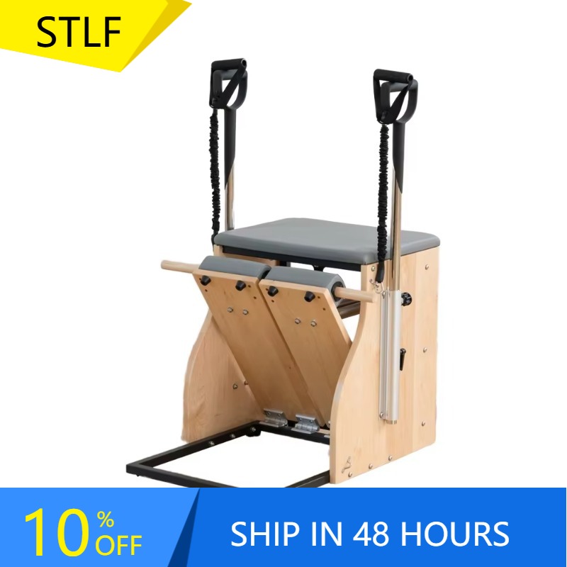 Home Gym Yoga Studio - YTYIN Robuster Wunda-Stuhl aus Ahornholz für