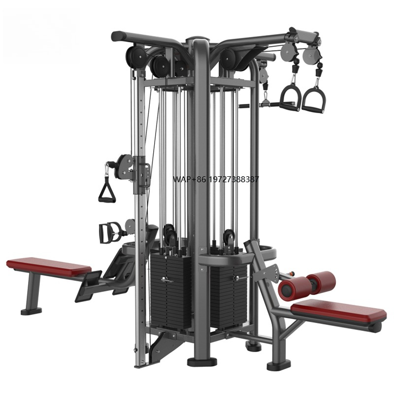 Home Gym Machine - Multifunktionales Stahl-Krafttrainingsgerät für Zuhause, Ganzkörper-Trainingsmaschine mit