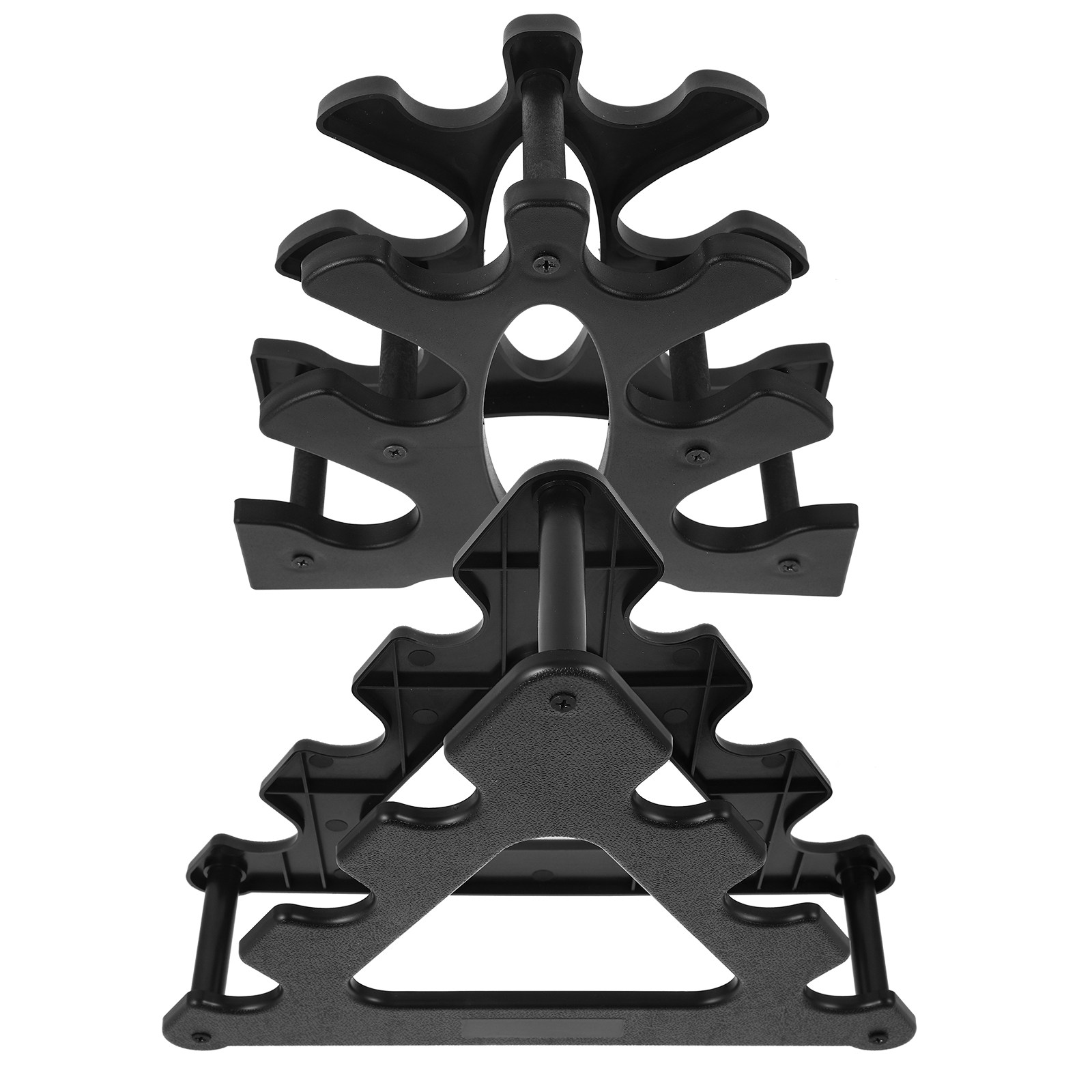 Home Gym Floor - 2-teiliges PP-Hantelregal für das Home-Gym, kompakter,