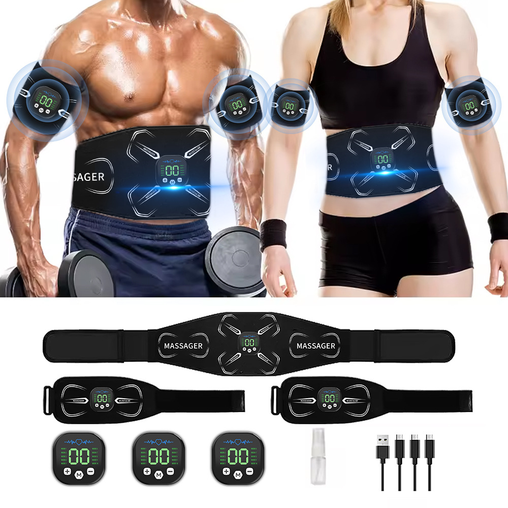 Home Gym Garage - EMS Muskelstimulator Bauchtrainer Abs Toner Arm