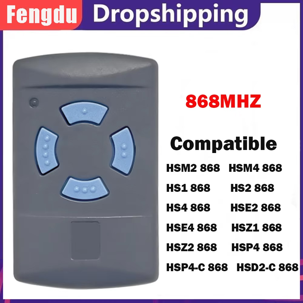 Home Gym Garage - Fernbedienung 868 MHz, kompatibel mit HSM2,