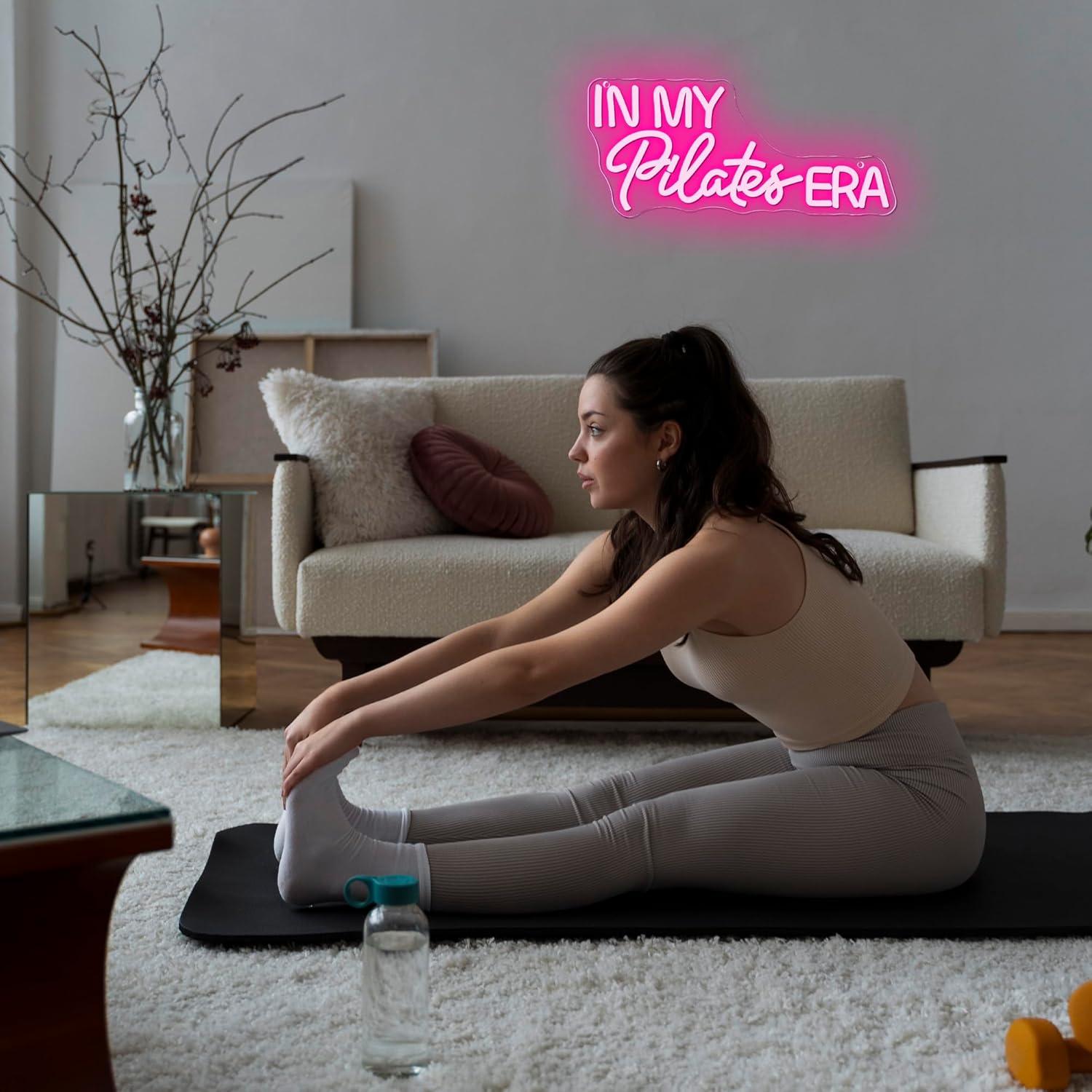 In My Pilates Era Neonschild D – Home Gym Yoga Studio Bewertung und Preis