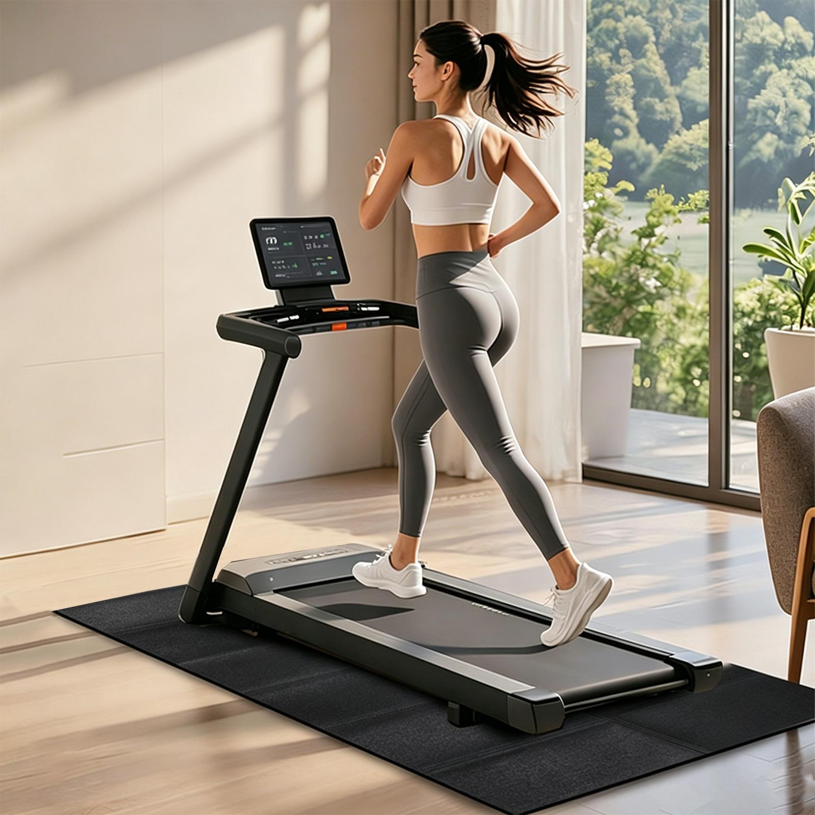 Laufbandmatte, vibrationsabsor – Home Gym Floor Bewertung und Preis