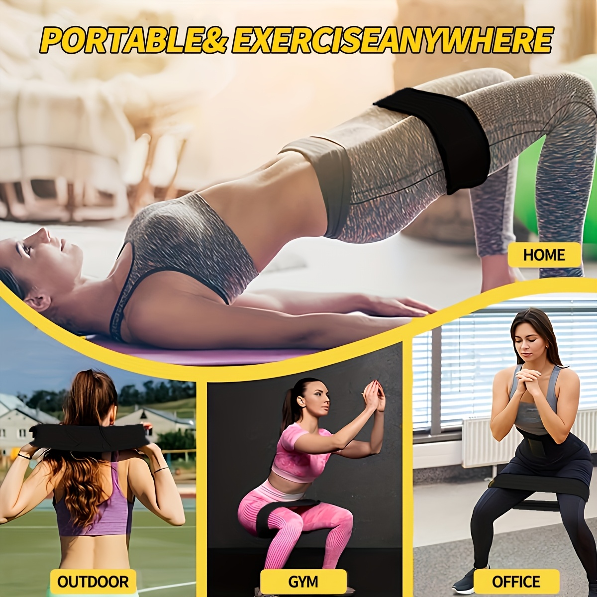 3-teiliges Widerstandsband-Set – Home Gym Kit Bewertung und Preis