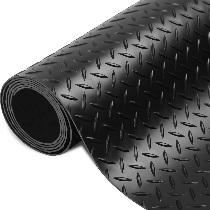 Gummi-Diamant-Bodenmatte - Lan – Home Gym Garage Bewertung und Preis