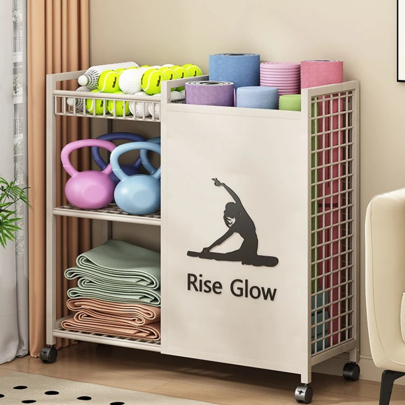Mobiler Fitnesswagen mit Räder – Home Gym Yoga Studio Bewertung und Preis
