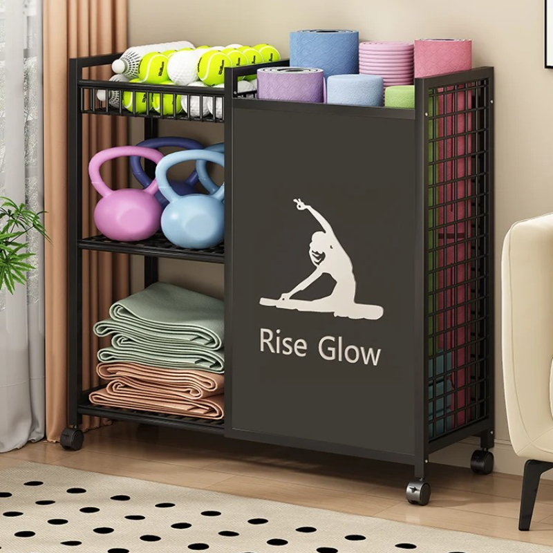 Mobiler Fitnesswagen mit Räder – Home Gym Yoga Studio Bewertung und Preis