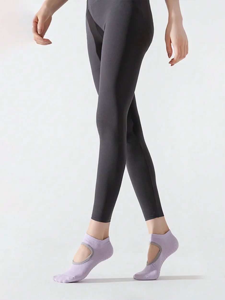 1/6 Paar Damen-Yoga-Socken, ru – Home Gym Floor Bewertung und Preis