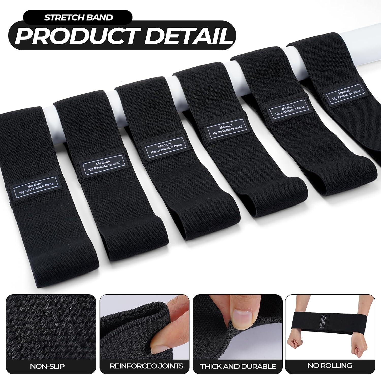 18-teiliges Pilates-Ring- und  – Resistance Loop Mini Band Bewertung und Preis