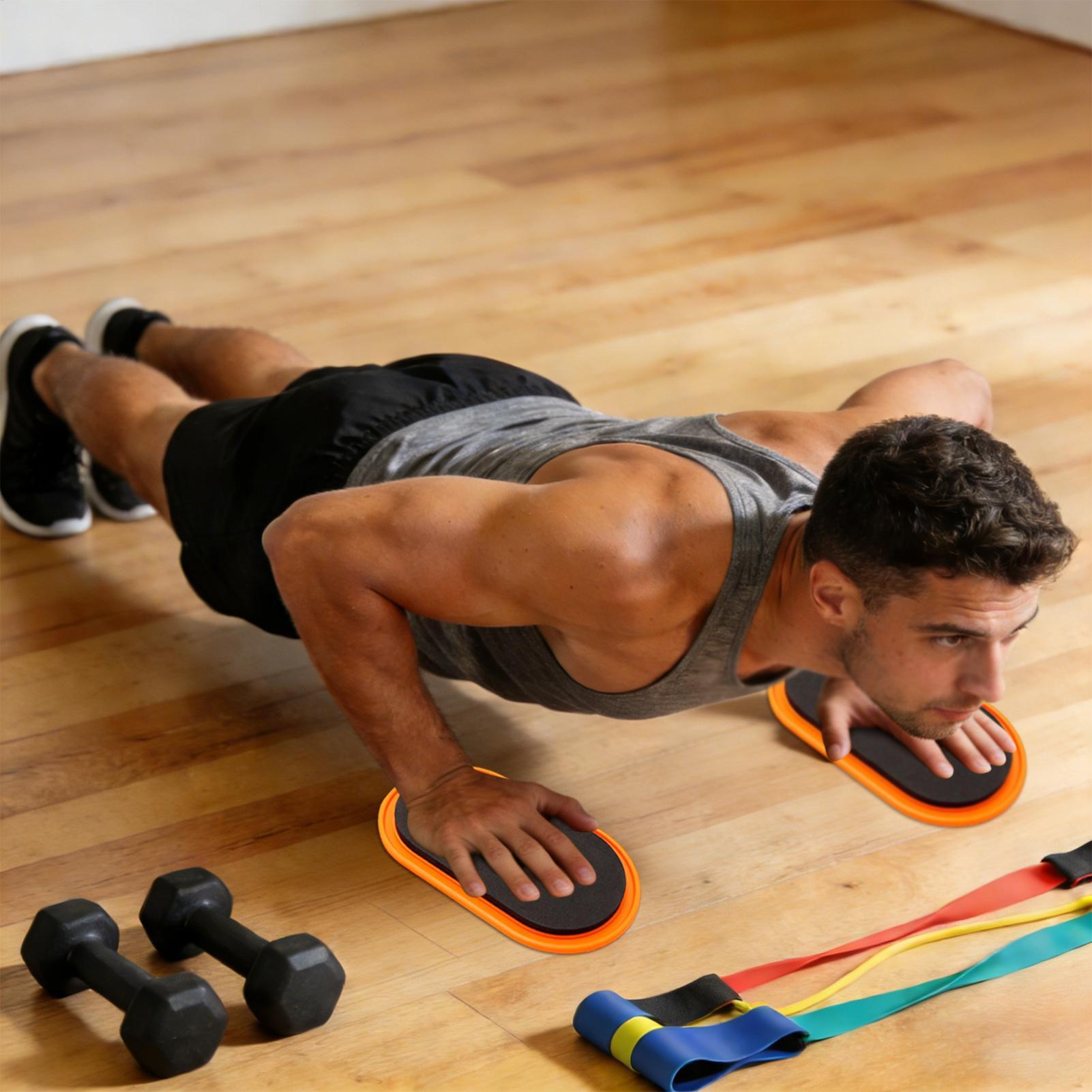 Core Sliders, ovale Form, Trai – Home Gym Floor Bewertung und Preis