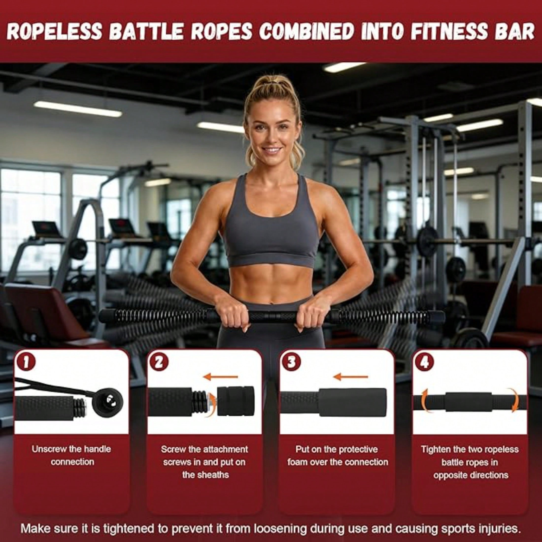 2-in-1 Verbessertes kabelloses – Home Gym Full Body Bewertung und Preis