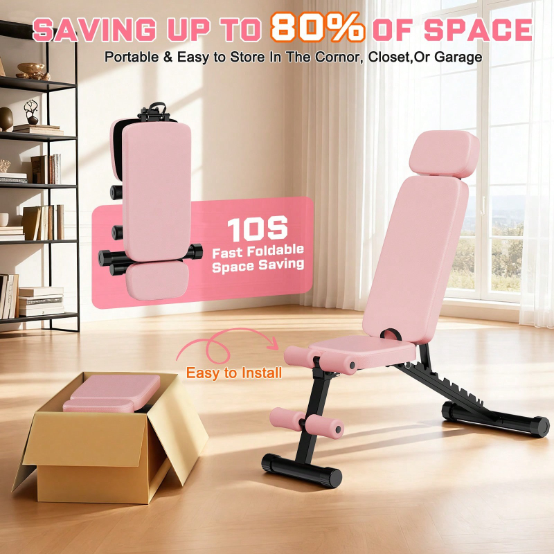 9-fach verstellbare Hantelbank – Home Gym Full Body Bewertung und Preis